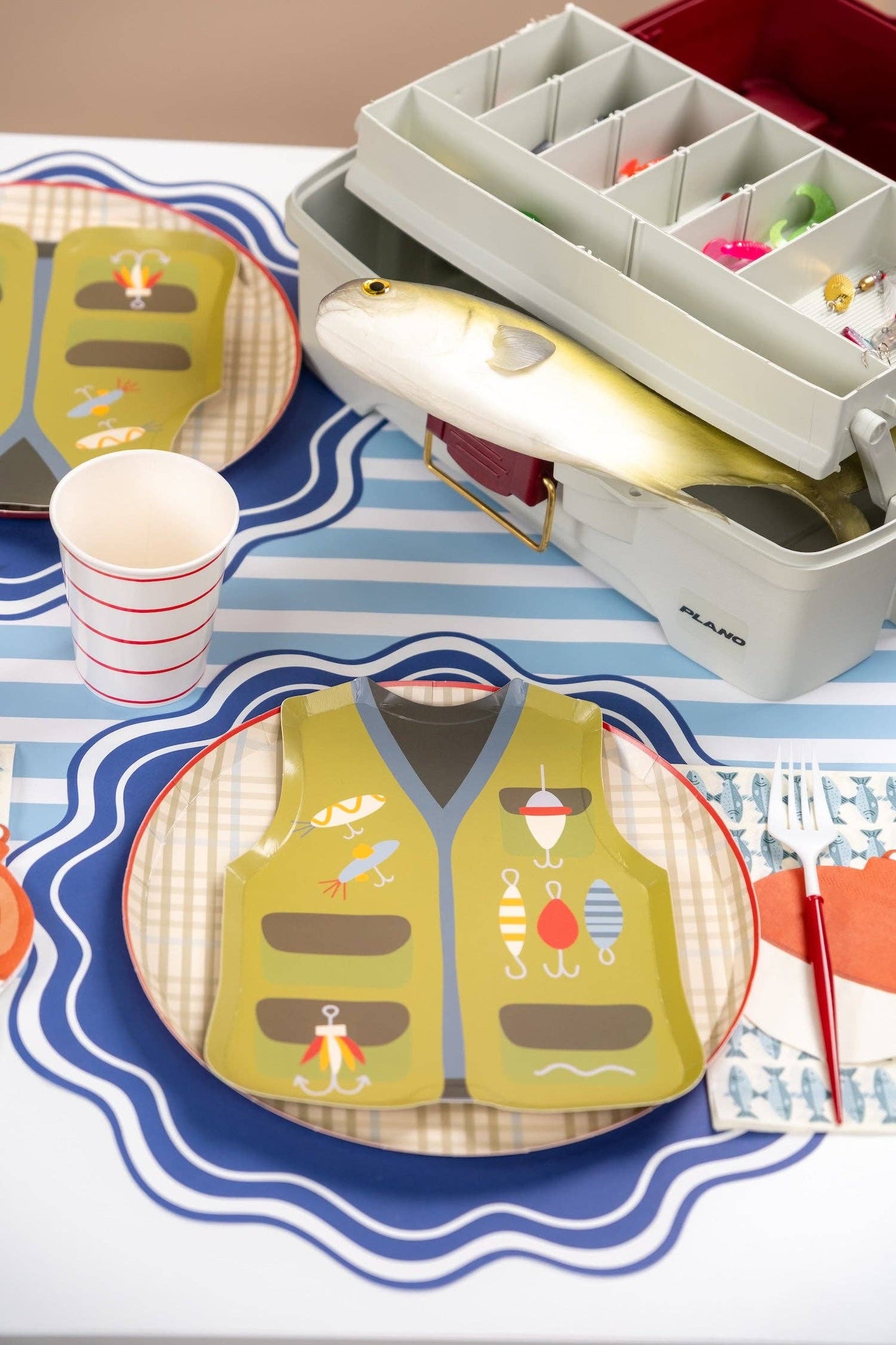 Fish Pattern Guest Towels