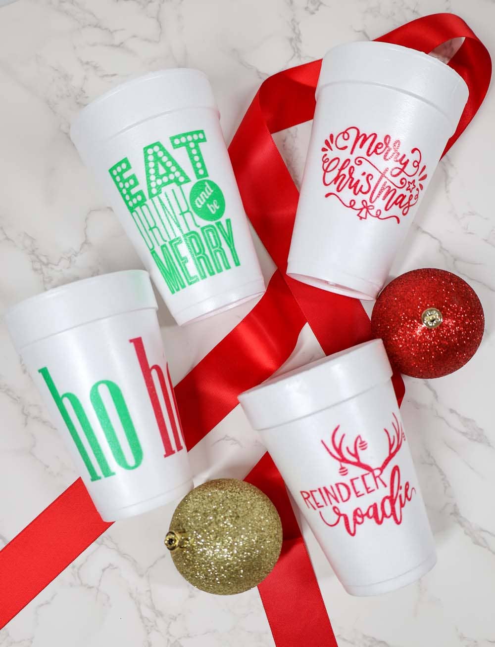 Ho Ho Ho Foam Cup