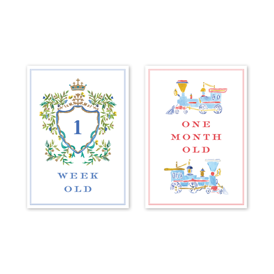 Joys of Boys Milestone Cards