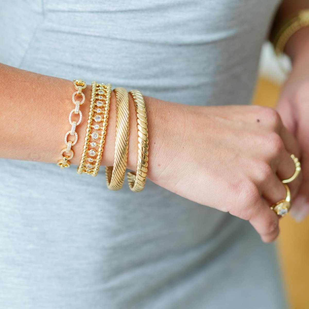 Classic Cable Cuff