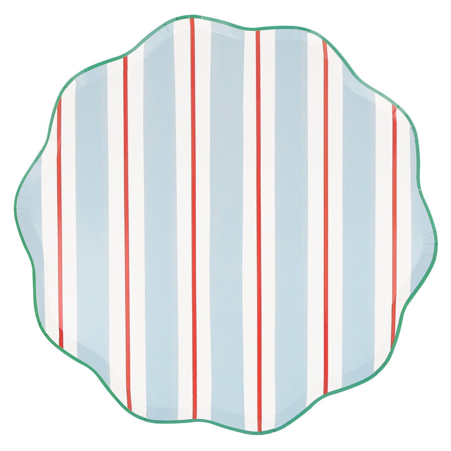 Preppy Stripe Dinner Plates
