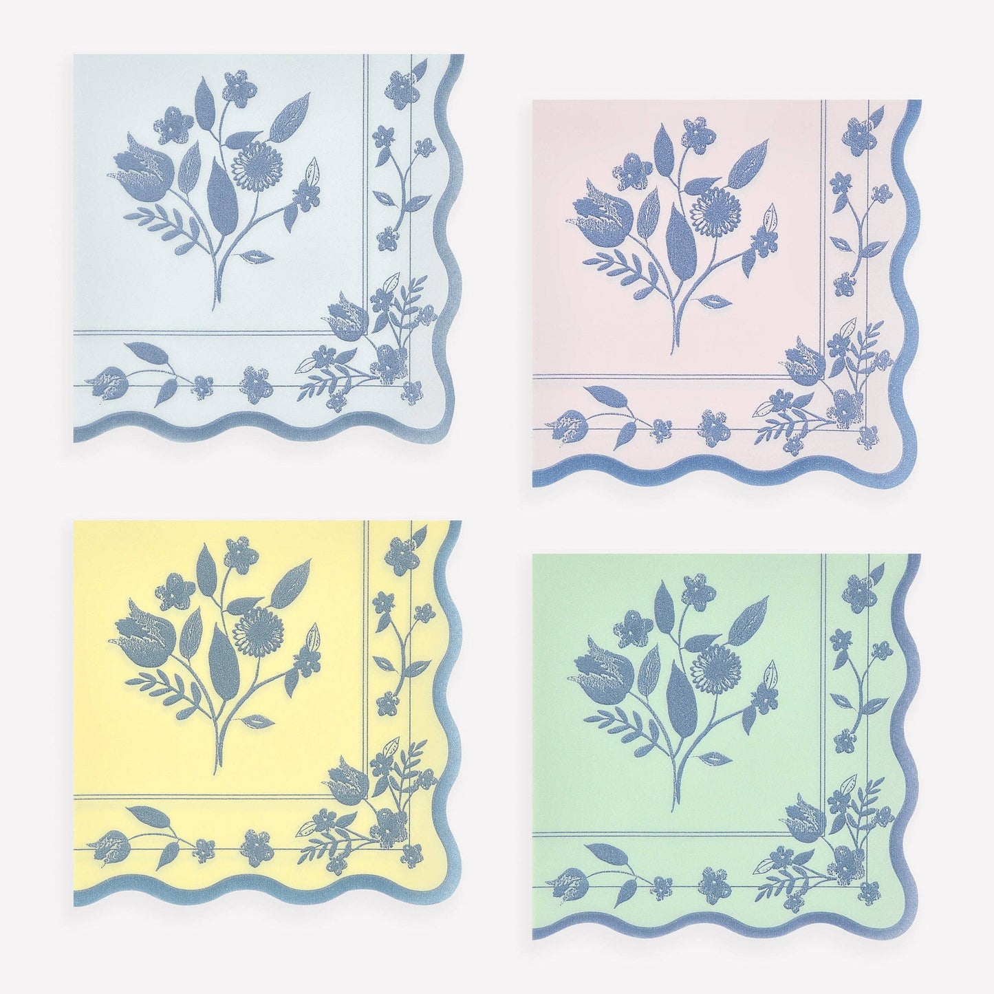Vintage Botanical Small Napkins