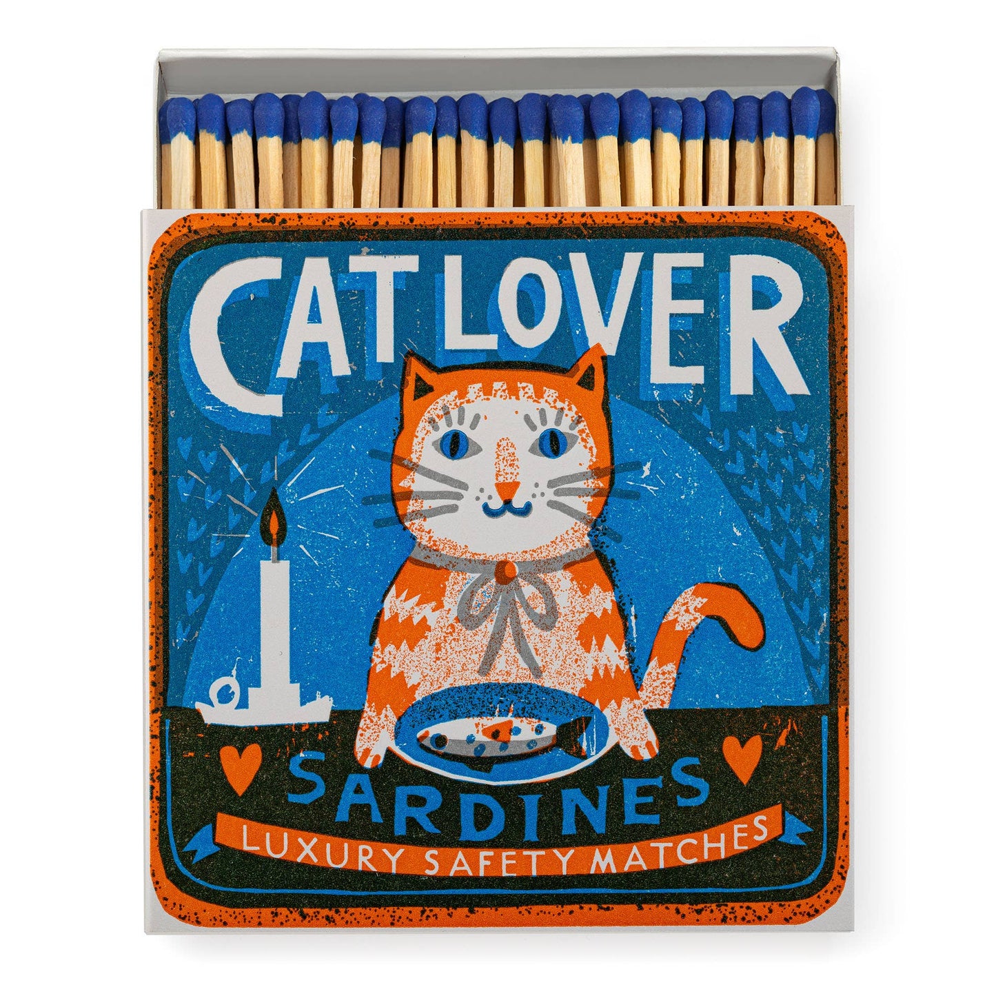 Cat Lover Sardines Luxury Matches