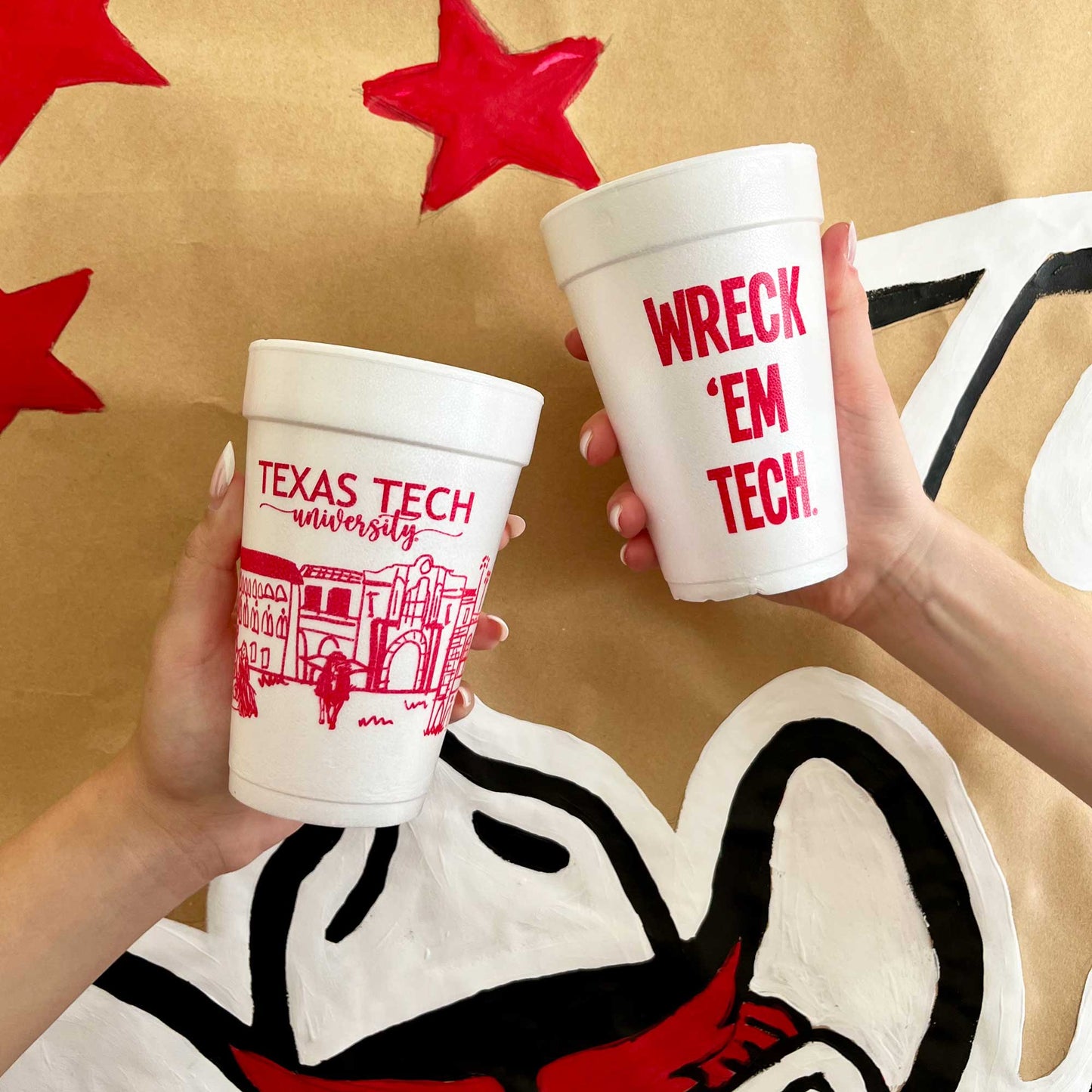 Texas Tech Foam Cup