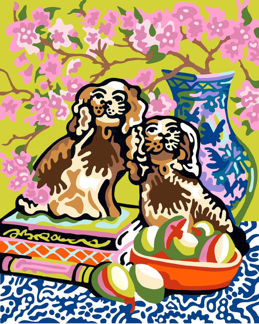 Staffordshire Dog Paint by Number Kit