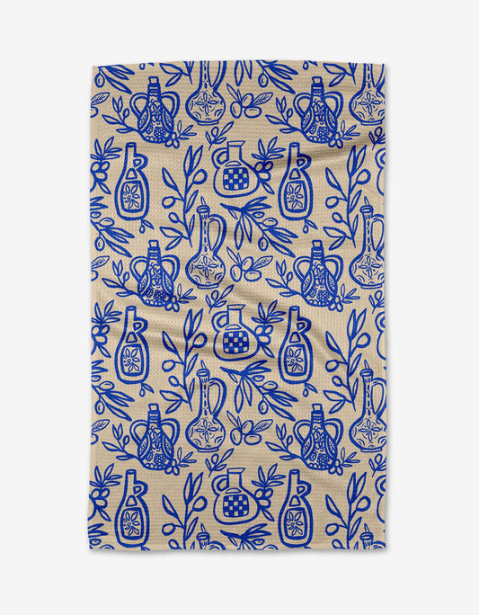 Geometry - Mediterranean Pour Tea Towel