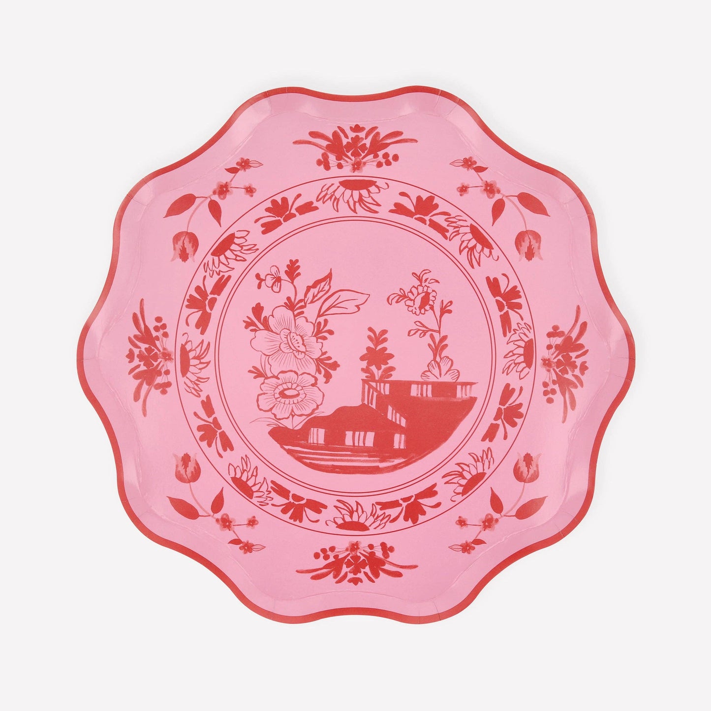 Pink Vintage Side Plates