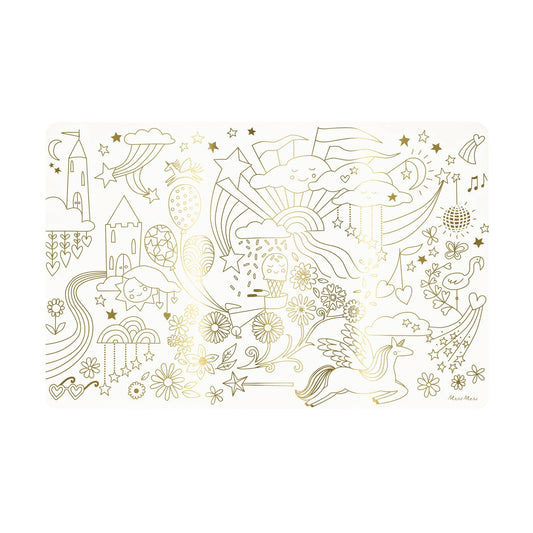 Happy Icons Coloring Placemats