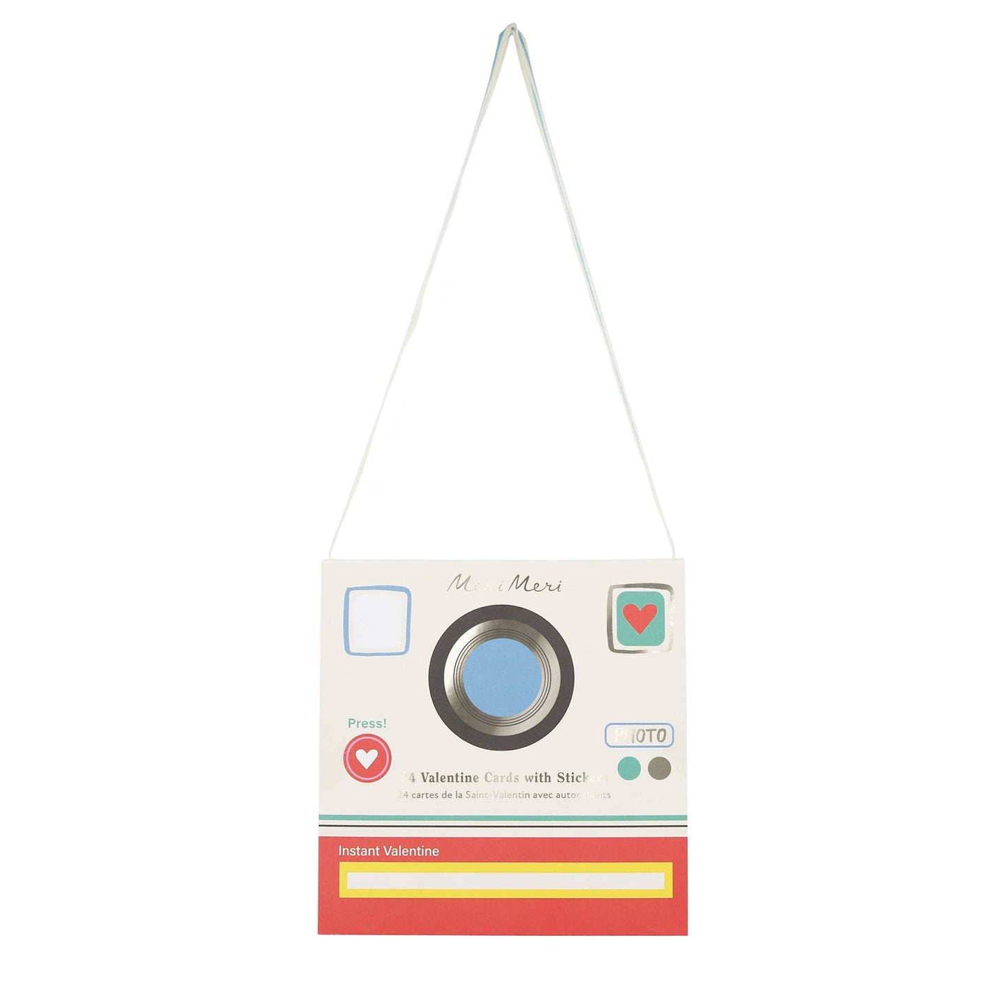 Instant Camera Kids Valentine's Cards