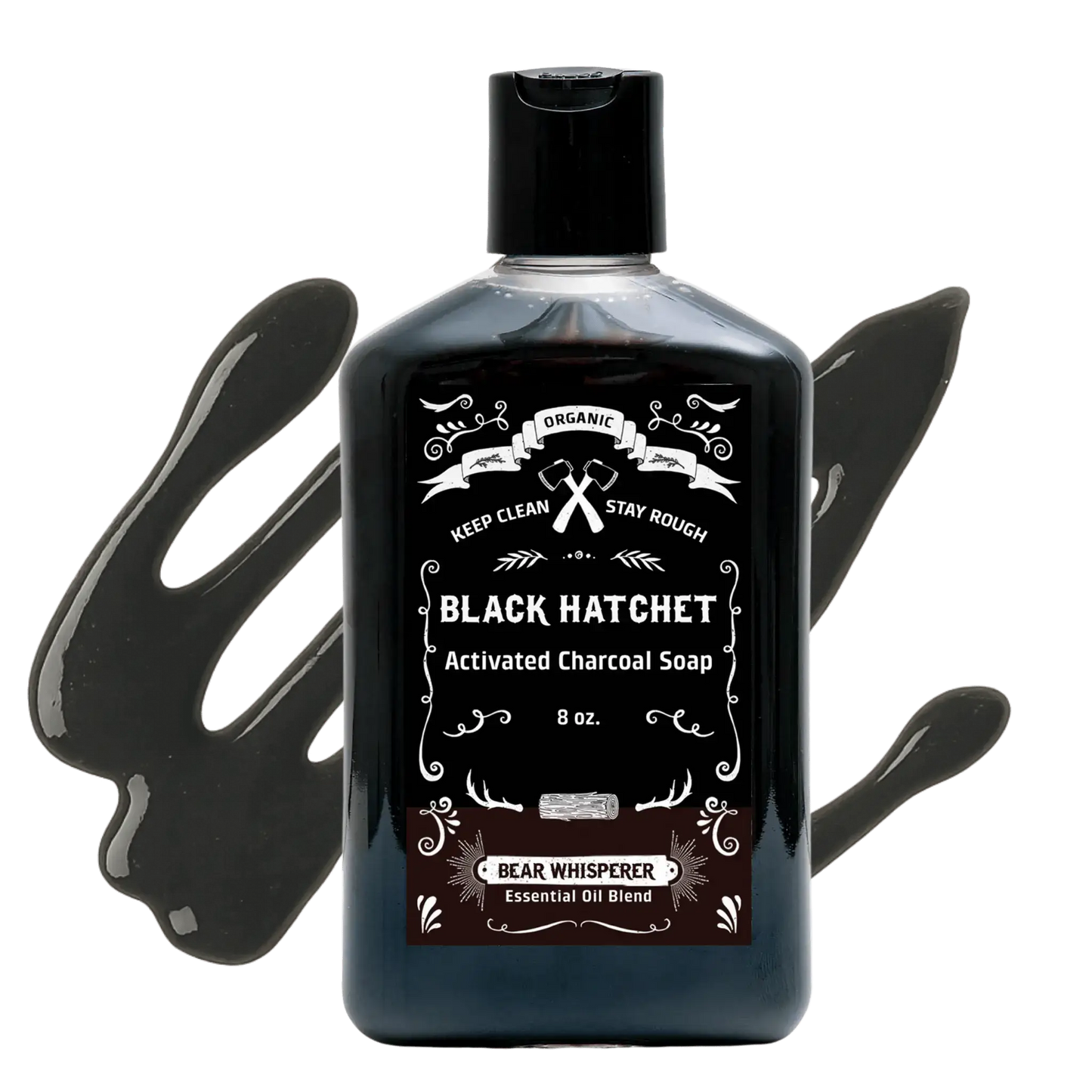 Charcoal Beard and Body Wash - Bear Whisperer
