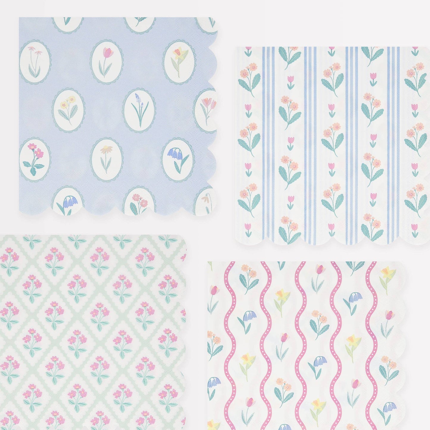 Bloomsbury Floral Pattern Large Napkins