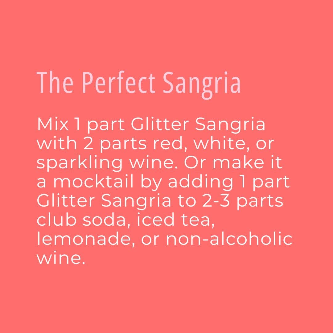 Glitter Sangria Cocktail Mix