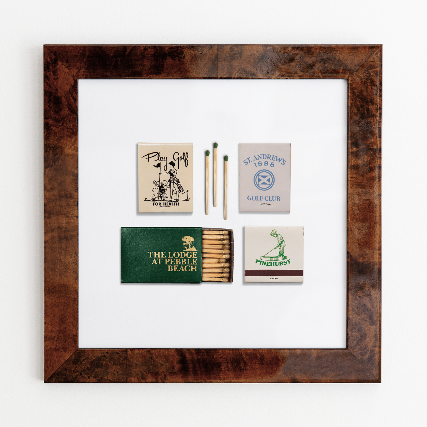 Golf Collage Print