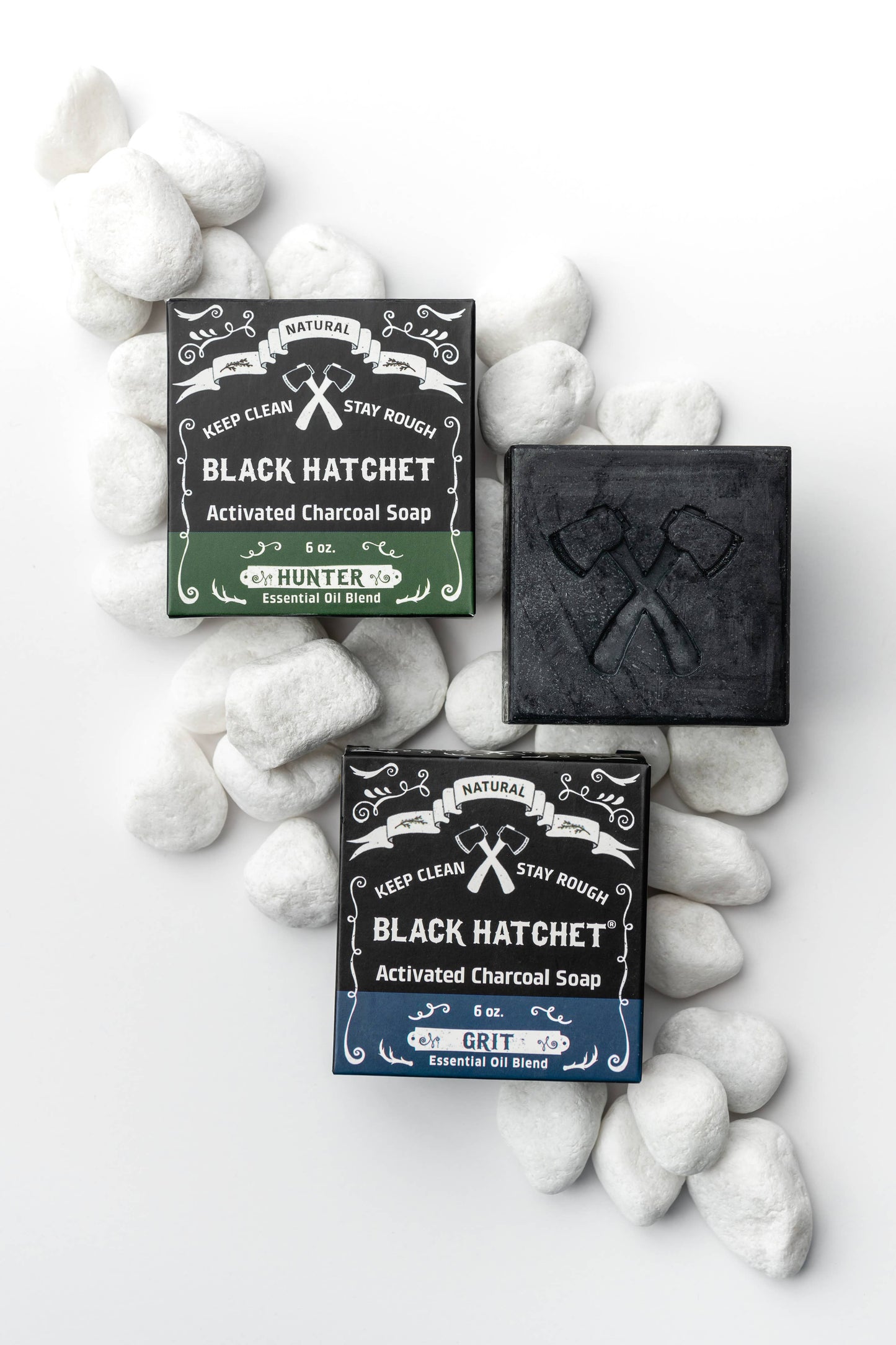 Charcoal Soap – Hunter  | Detox Bar for Men with activated charcoal