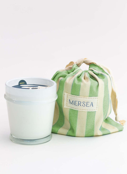Striped Bagged Candle