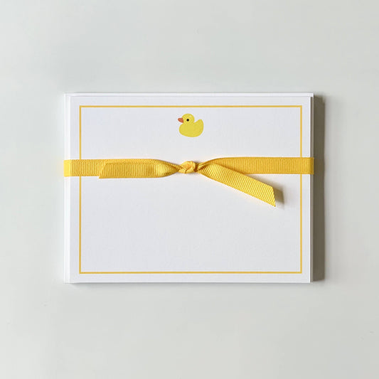 Georgetown Paperie - Rubber Duckie - Flat Note Cards