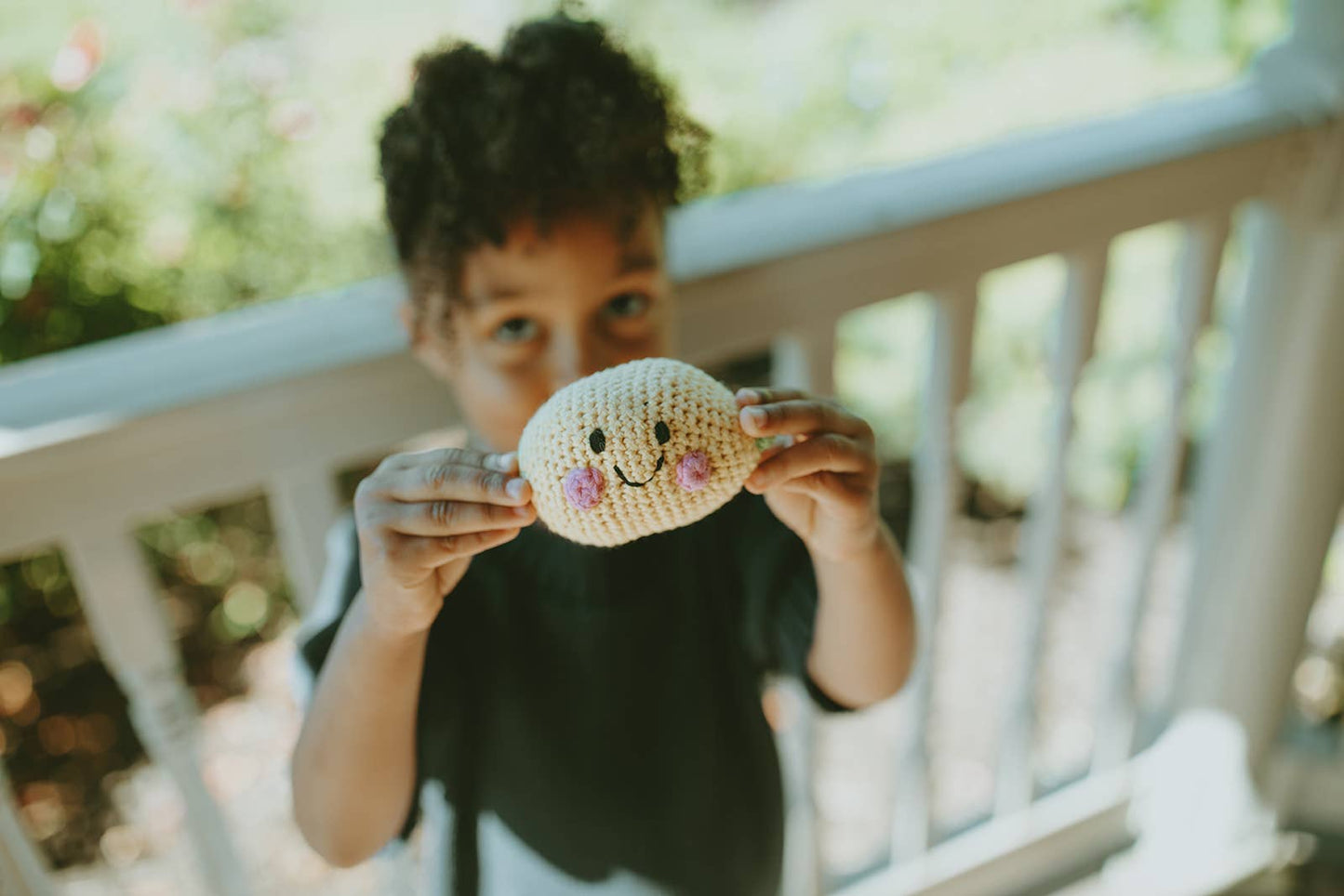 Happy Lemon Baby Rattle