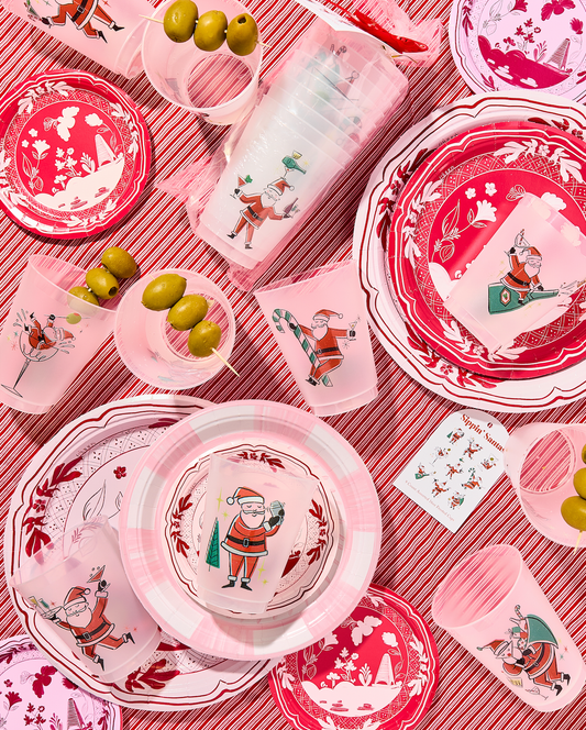 Sippin' Santas Frosted Cups