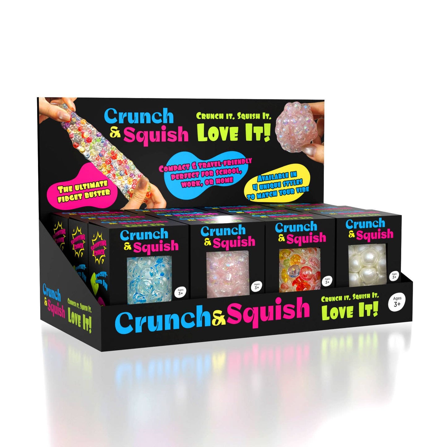 Crunchy Squishy Stress Ball Fidget Toy