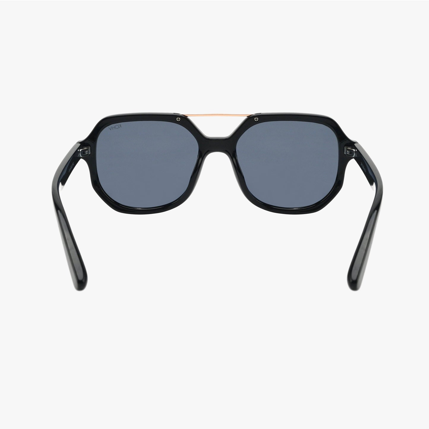 LUNA BRONZE Polarized Square Designer Fashion Sunglasses