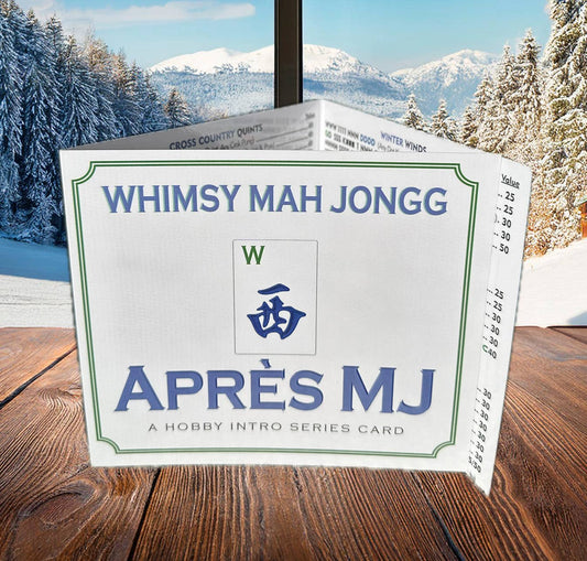 Aprés Ski Mahjong Card