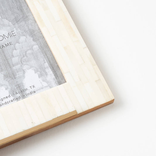 Carved Bone 5x7 Picture Frame