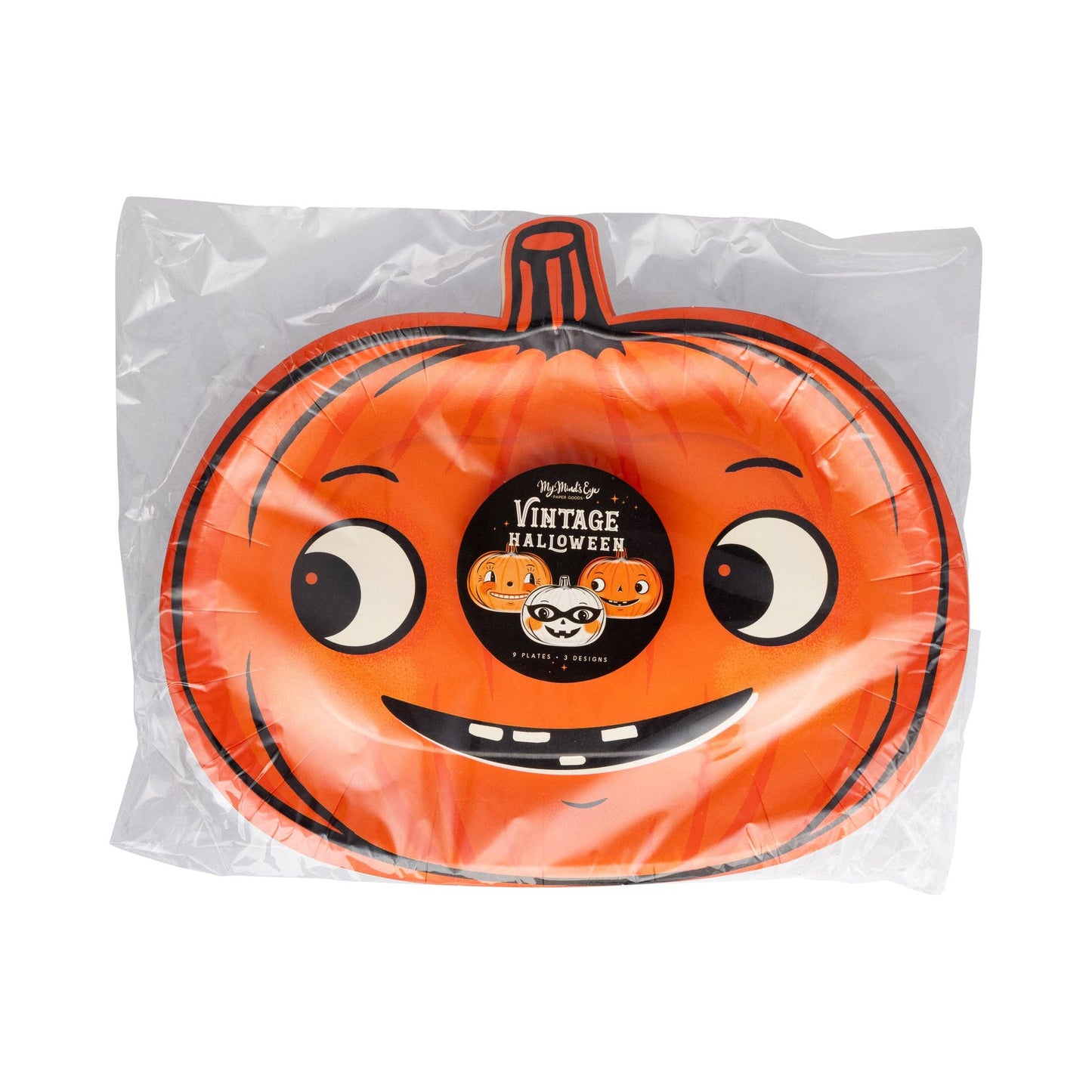 Vintage Pumpkin Plate Set