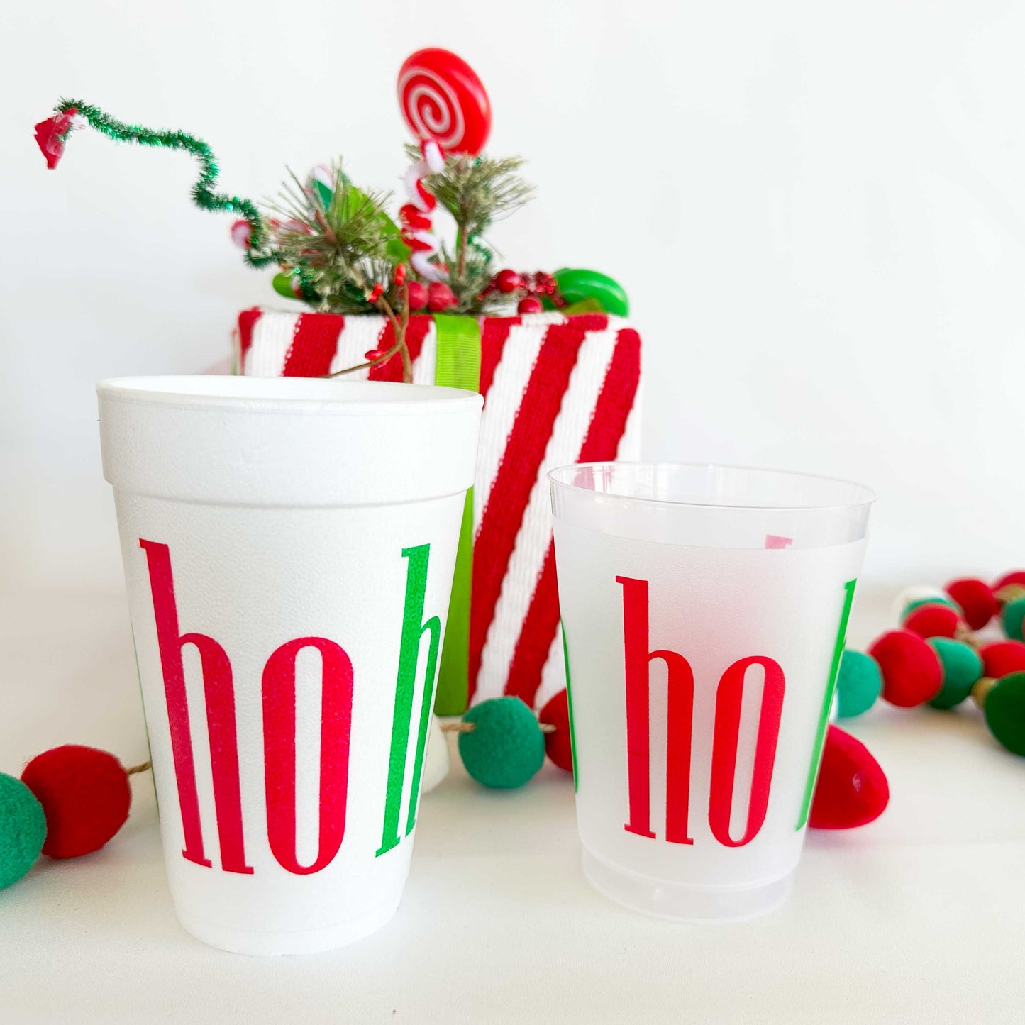 Ho Ho Ho Foam Cup