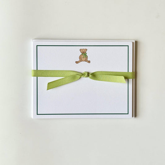 Georgetown Paperie - Teddy Bear - Flat Note Cards