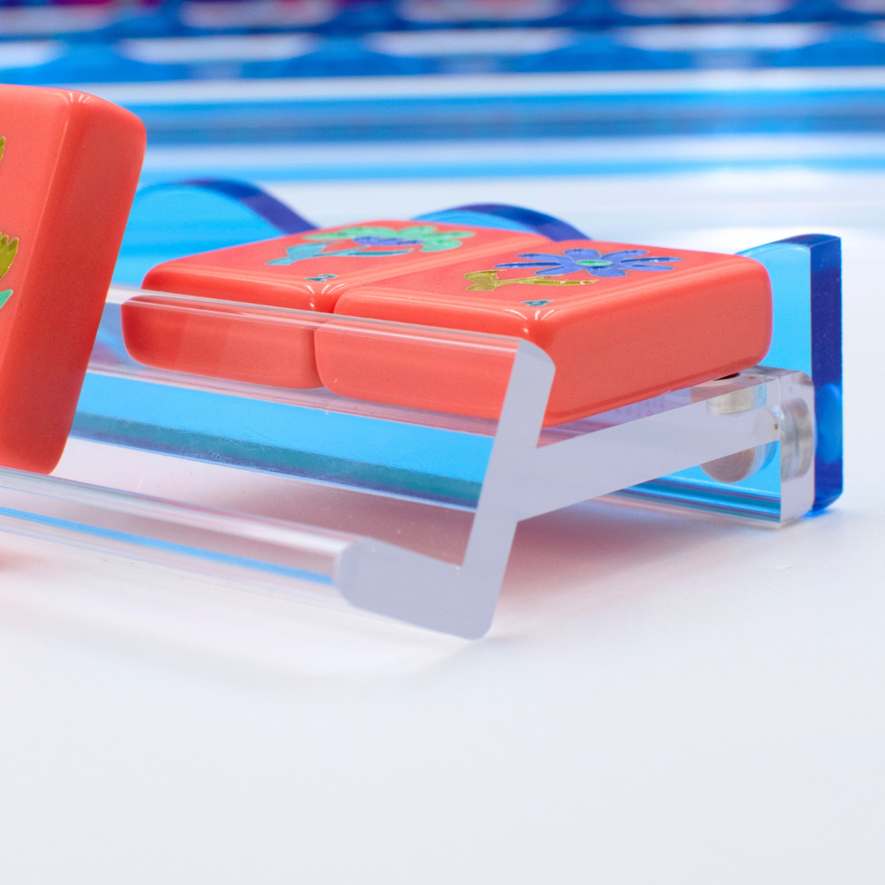 Wavy Acrylic Mahjong Racks