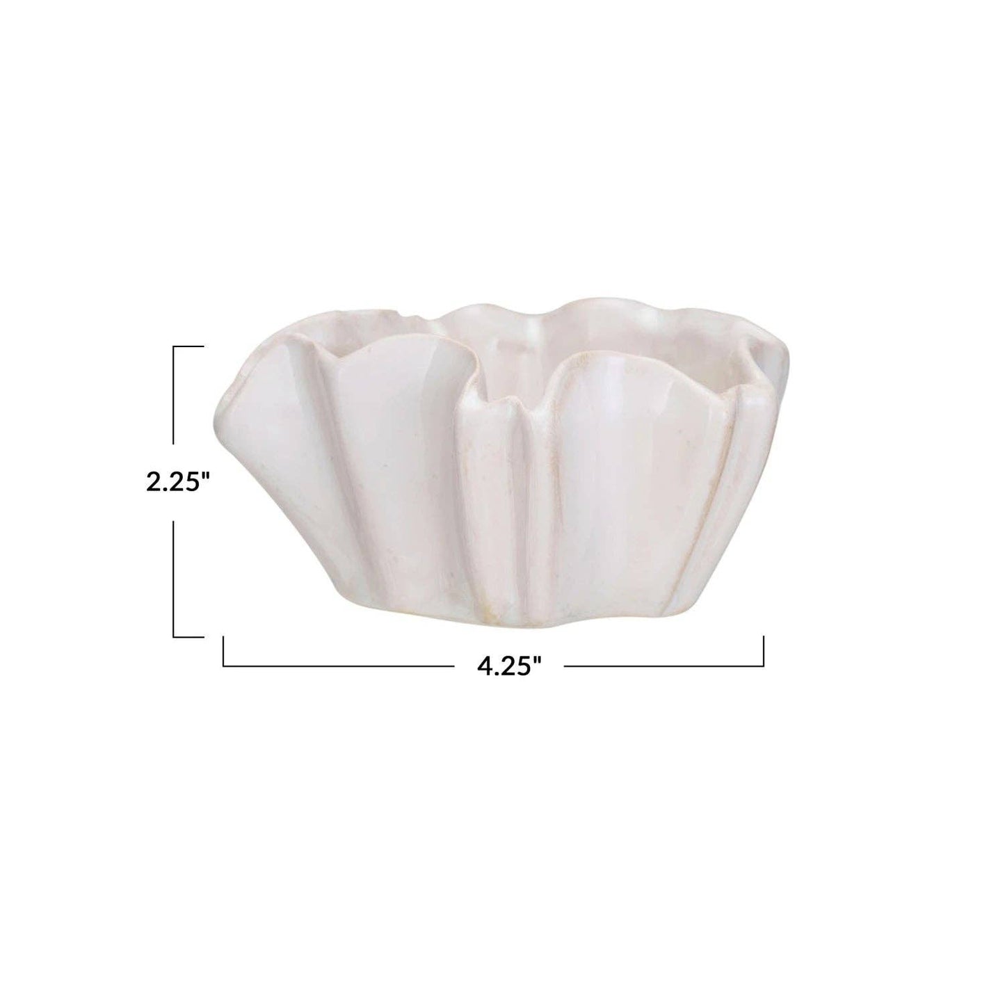 Pleated Stoneware