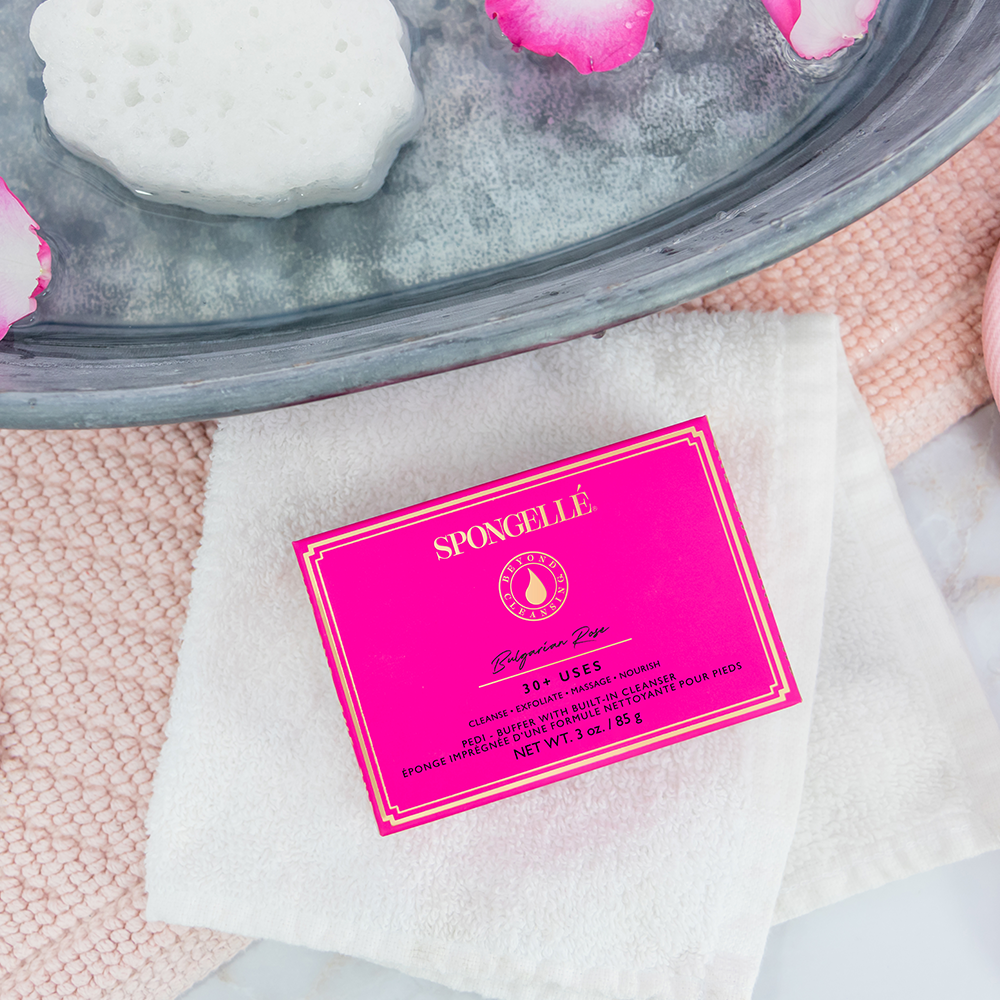 Spongellé - Bulgarian Rose Pedi Buffer