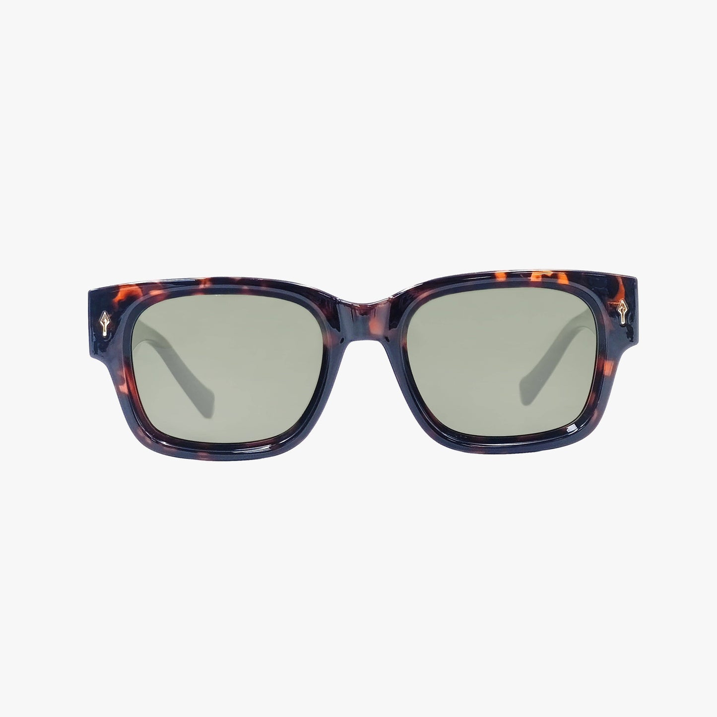 MOD ESPRESSO Polarized Square Designer Fashion Sunglasses