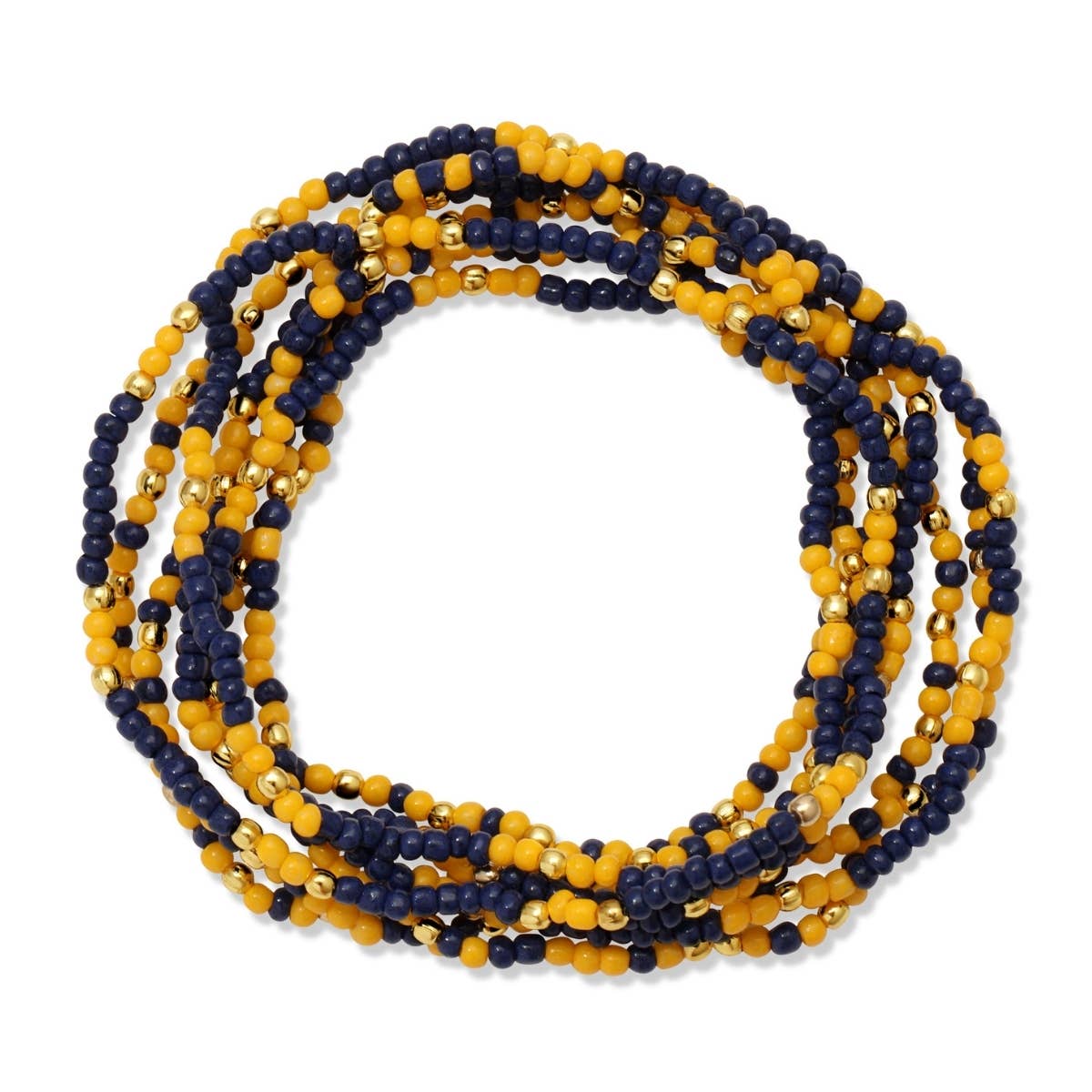Stretch Seed Bead GAME DAY Bracelets