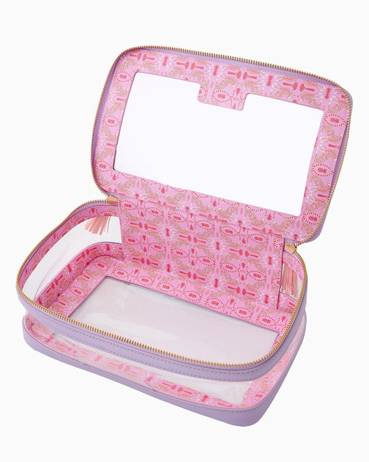 Lavender Tile Storage Bag