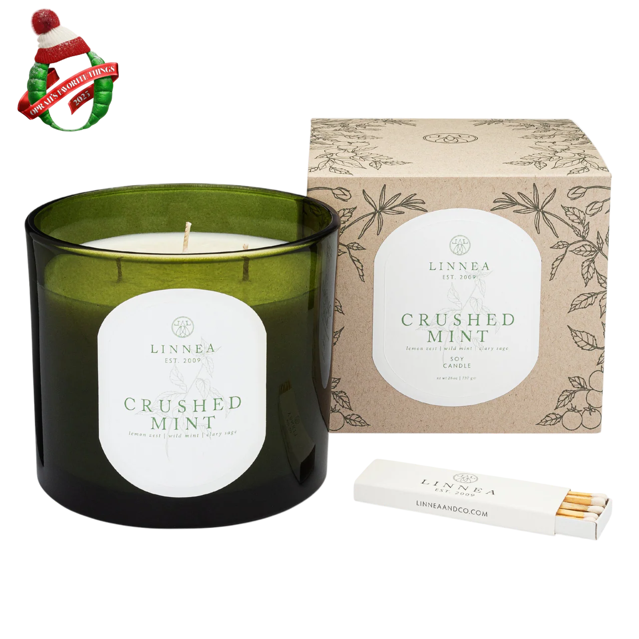 Grande Crushed Mint Candle