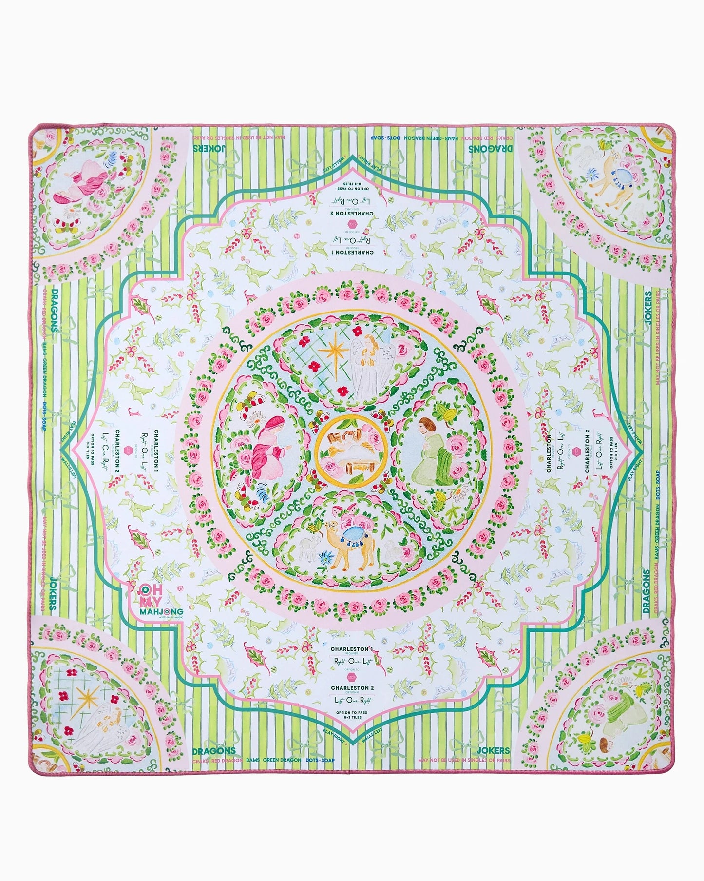 Silent Night Mahjong Mat